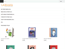 Tablet Screenshot of la-libreria.net